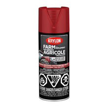 Load image into Gallery viewer, Krylon 41933 Farm &amp; Implement Spray Paint, High Gloss, International Harvester Red - 340g