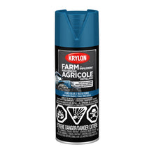 Load image into Gallery viewer, Krylon 41936 Farm &amp; Implement Spray Paint, High Gloss, Ford Blue - 340g