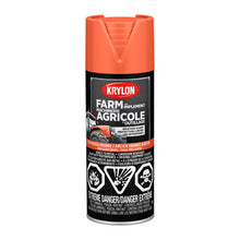 Load image into Gallery viewer, Krylon 41946 Farm &amp; Implement Spray Paint, High Gloss, Old Kubota Orange - 340g