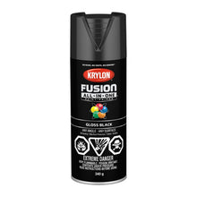 Load image into Gallery viewer, Krylon 42702 Fusion All-In-One™, Gloss, Black - 340g