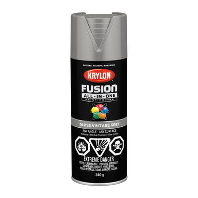 Krylon 42726 Fusion All-In-One™, Gloss, Vintage Grey - 340g