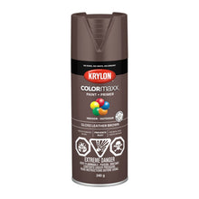 Load image into Gallery viewer, Krylon 45527 COLORmaxx™ Paint + Primer, Gloss, Leather Brown - 450g