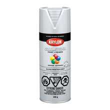 Load image into Gallery viewer, Krylon 45531 COLORmaxx™ Paint + Primer, Gloss, Pewter Grey - 450g