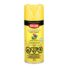 Load image into Gallery viewer, Krylon 45541 COLORmaxx Paint + Primer, Gloss, Sun Yellow - 340g