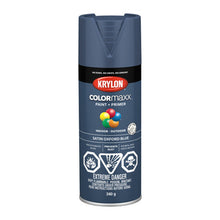 Load image into Gallery viewer, Krylon 45571 COLORmaxx™ Paint + Primer, Satin, Oxford Blue - 450g