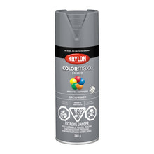 Load image into Gallery viewer, Krylon 45582 Krylon COLORmaxx Paint + Primer, Grey Primer - 340g