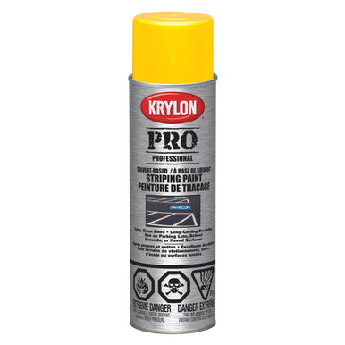 Krylon 458610 Professional Marking Paint - Solvent Based, Yellow - 510g