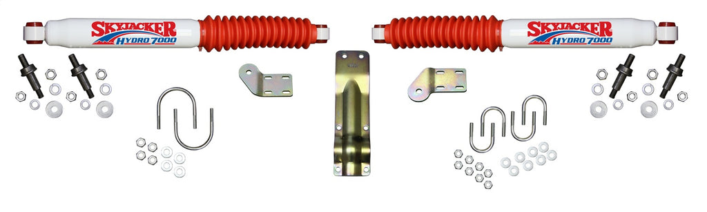 Skyjacker 7254 DUAL STAB KT; WHITE W/RED BO for Select Ford F-250 Super Duty, Ford F-350 Super Duty