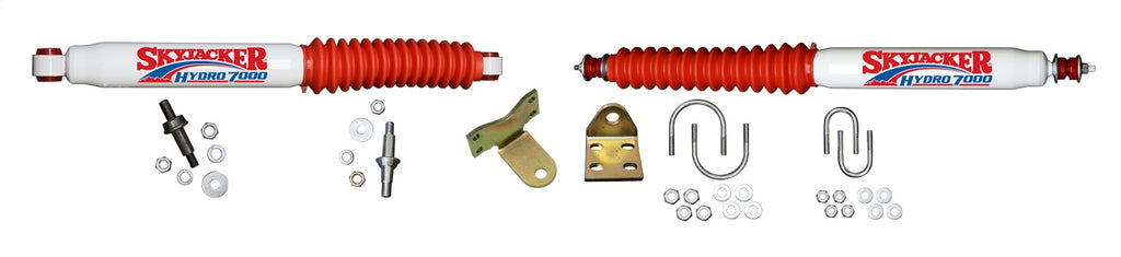 Skyjacker 7255 DUAL STAB KT; WHITE W/RED BO for Select Chevrolet K30, Chevrolet V30, GMC K35, GMC K3500, GMC V3500