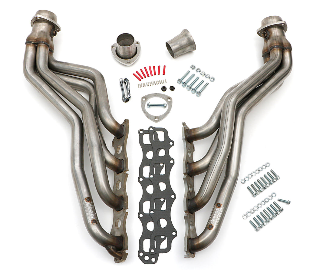 Hedman Hedders 72590 Stainless Long Headers For 03-07 Dodge 1500 2WD/4WD Truck w/5.7L for Select Dodge Ram