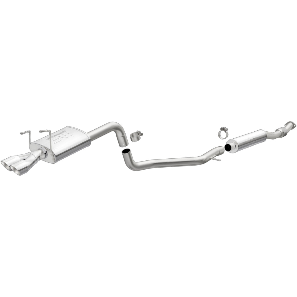 MagnaFlow Exhaust Products 15088 Touring Series Polished Cat-Back System for Select Fiat 500