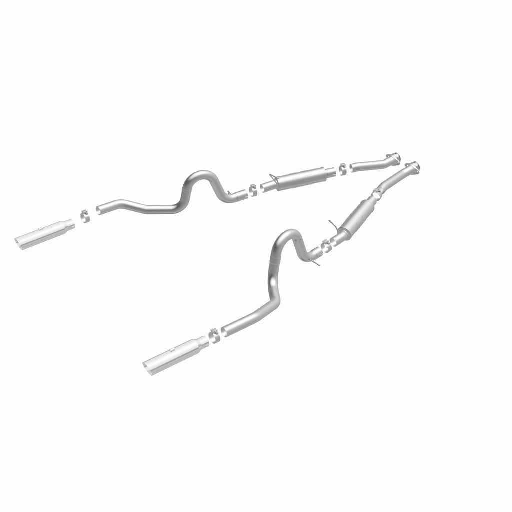 MagnaFlow Exhaust Products 15673 Competition Series Stainless 2.5 in Cat-Back for Select Ford Mustang