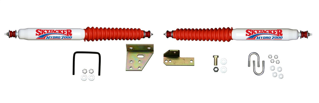 Skyjacker 7276 DUAL STAB KT; WHITE W/RED BO for Select Toyota 4Runner, Toyota Pickup