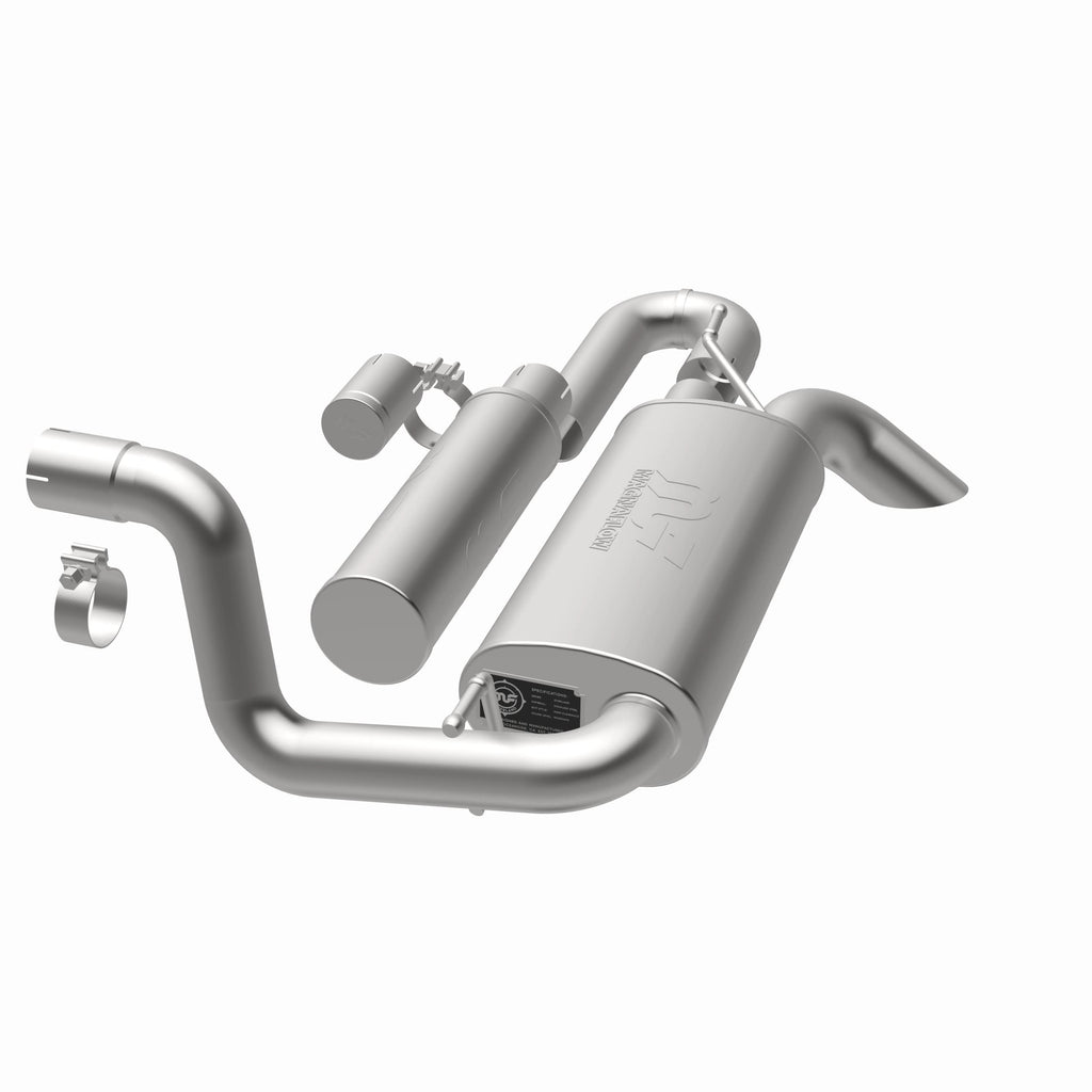 MagnaFlow Exhaust Products 19620 Overland Series Axle Back System for Select Jeep Wrangler