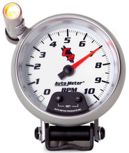 Load image into Gallery viewer, AutoMeter 7290 GAUGE, TACHOMETER, 3 3/4", 10K RPM, PEDESTAL W/ EXT. QUICK-LITE, C2