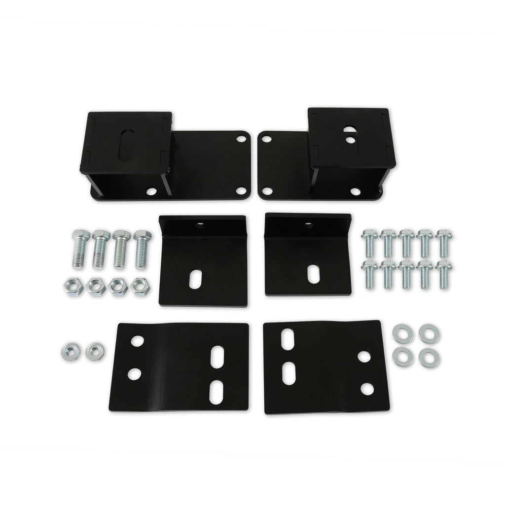 7293-Dodge-W100W150-4Wd-Blackheart-Engine-Mount-Brackets-Steel-Black-Powder