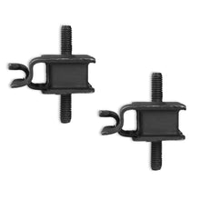 Load image into Gallery viewer, 7293-Dodge-W100W150-4Wd-Blackheart-Engine-Mount-Brackets-Steel-Black-Powder
