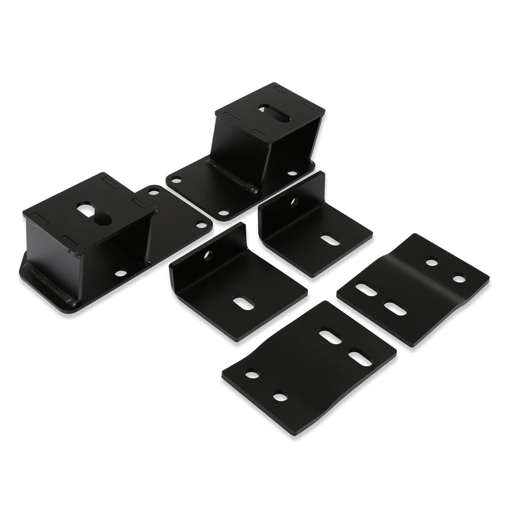 7293-Dodge-W100W150-4Wd-Blackheart-Engine-Mount-Brackets-Steel-Black-Powder