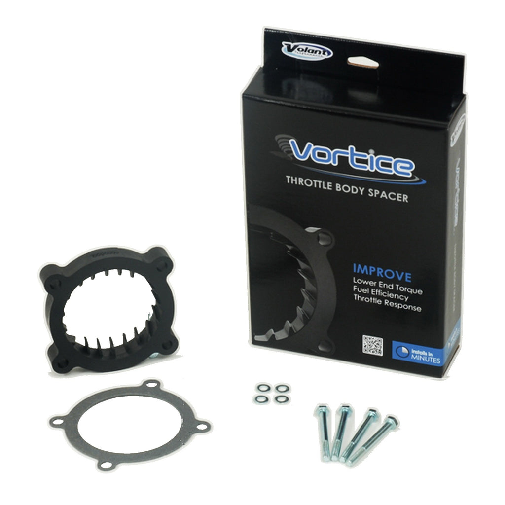 Volant 729850 Vortice Throttle Body Spacer for Select Ford F-150, Ford Mustang