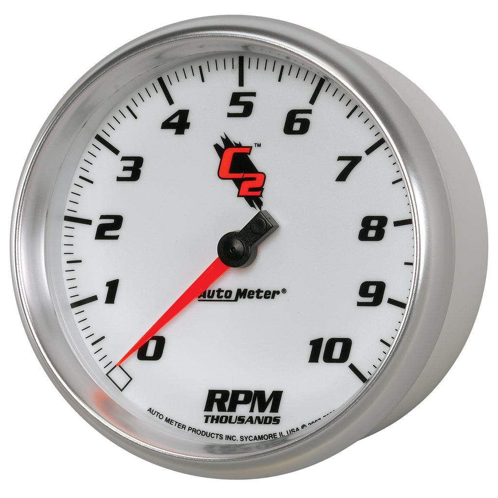 AutoMeter 7298 GAUGE, TACHOMETER, 5", 10K RPM, IN-DASH, C2