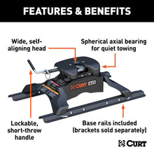 Load image into Gallery viewer, CURT 16266 CURT 16266 Q25 5th Wheel Hitch with Base Rails; 25;000 lbs - Truck Part Superstore