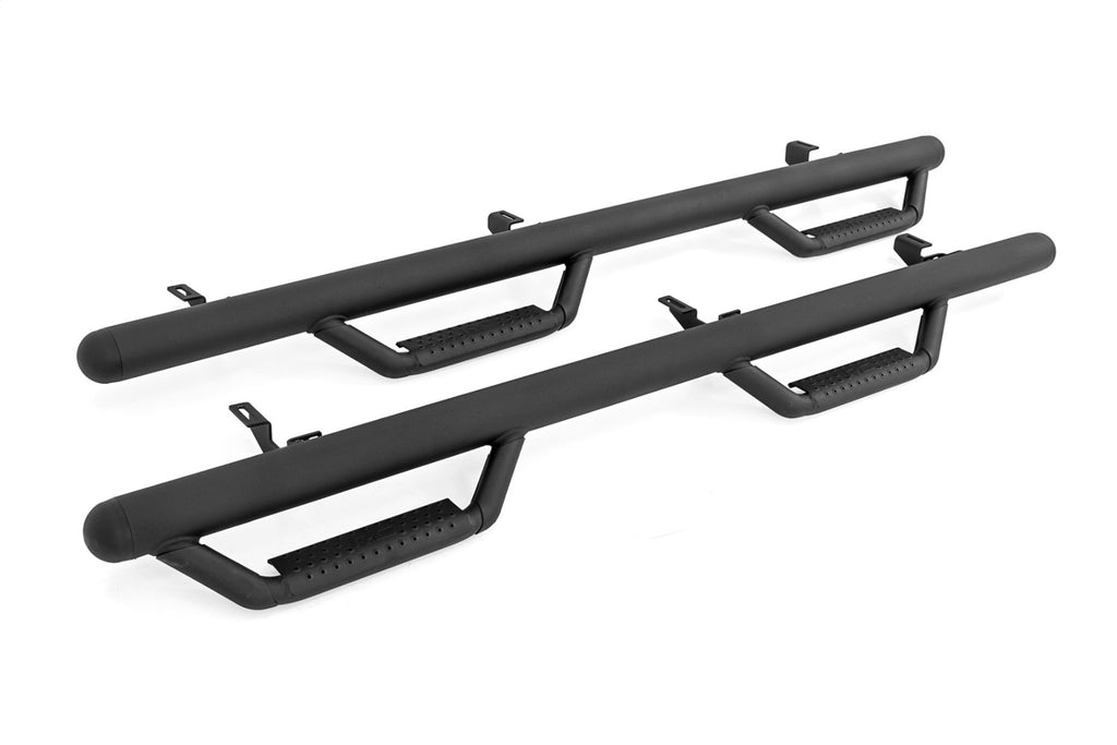 Rough Country 90764B Wheel To Wheel Nerf Step Bar for Select Jeep Wrangler