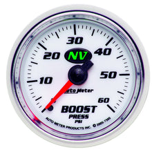 Load image into Gallery viewer, AutoMeter 7305 GAUGE, BOOST, 2 1/16", 60PSI, MECHANICAL, NV