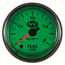 Load image into Gallery viewer, AutoMeter 7310 GAUGE, FUEL LEVEL, 2 1/16", 0-280O PROGRAMMABLE, NV