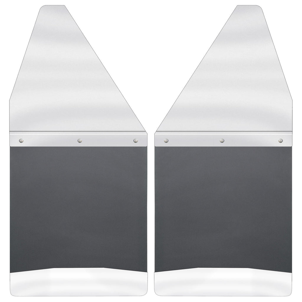 7316-Chevroletdodge-Kick-Back-Mud-Flaps-Front-12In-Wide-Stainless-Steel-Top