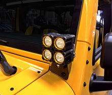 Load image into Gallery viewer, KC HiLiTES 7316 KC Bracket Mount Set Pillar - 2007-2018 Jeep Wrangler JK for Select Jeep Wrangler, Jeep Wrangler JK
