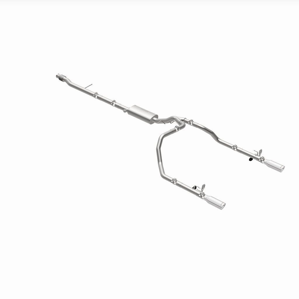 MagnaFlow Exhaust Products 19471 Street Series Polished Cat-Back System for Select Chevrolet Silverado 1500, Chevrolet Silverado LTD, GMC Sierra 1500, GMC Sierra Limited