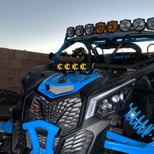 Load image into Gallery viewer, KC HiLiTES 73441 FLEX ERA 10" LED Light Bar Mount - Shock Tower - 2017-2024 Can-Am Maverick X3 for Select Can-Am Maverick X3 900 HO, Can-Am Maverick X3 DS Turbo, Can-Am Maverick X3 DS Turbo R, Can-Am Maverick X3 DS Turbo RR, Can-Am Maverick X3 Max DS