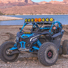 Load image into Gallery viewer, KC HiLiTES 73441 FLEX ERA 10" LED Light Bar Mount - Shock Tower - 2017-2024 Can-Am Maverick X3 for Select Can-Am Maverick X3 900 HO, Can-Am Maverick X3 DS Turbo, Can-Am Maverick X3 DS Turbo R, Can-Am Maverick X3 DS Turbo RR, Can-Am Maverick X3 Max DS