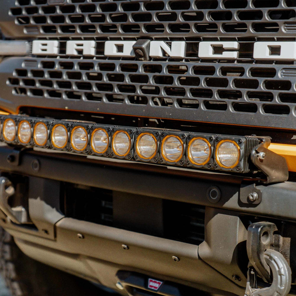 KC HiLiTES 7352 FLEX ERA 30" LED Light Bar Mount - Front Bumper - GEN6 2021+ Ford Bronco for Select Ford Bronco