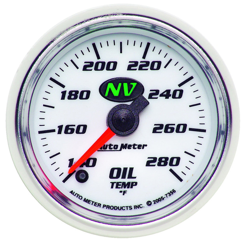 AutoMeter 7356 GAUGE, OIL TEMP, 2 1/16", 140-280?F, DIGITAL STEPPER MOTOR, NV
