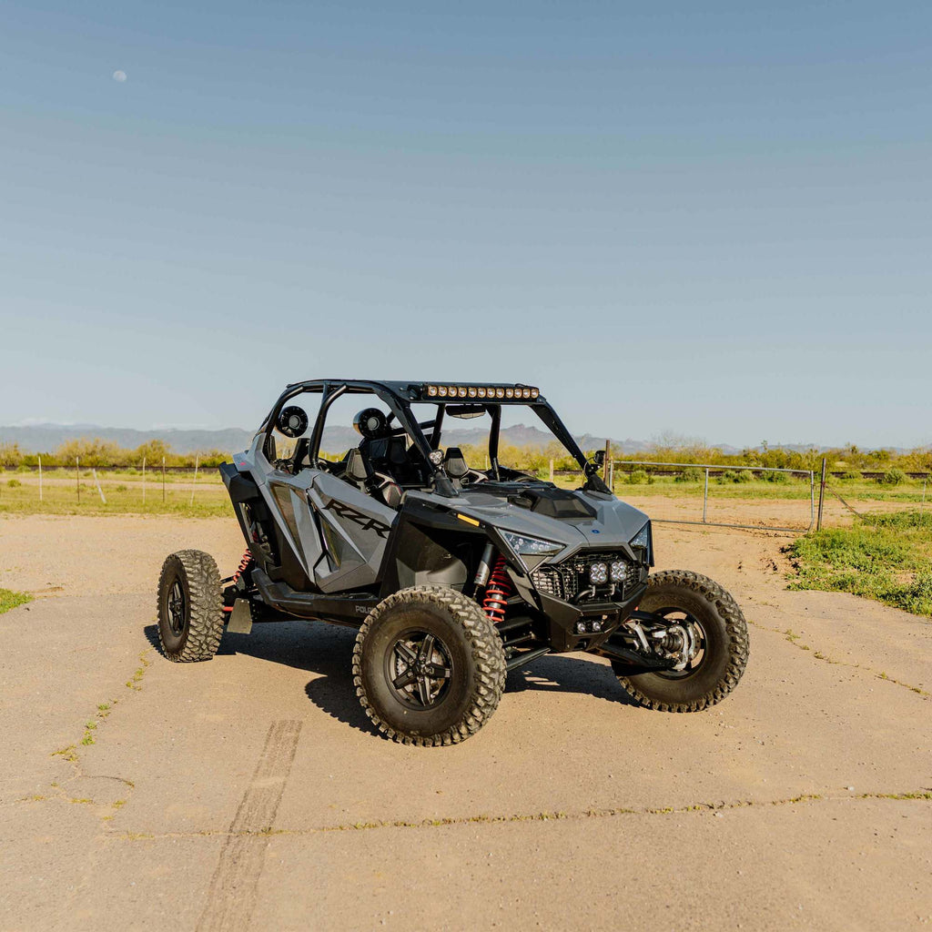 KC HiLiTES 7357 FLEX ERA 30" LED Light Bar Mount - Overhead - 2022+ Polaris RZR Pro R for Select Polaris RZR Pro R 4 Premium, Polaris RZR Pro R 4 Sport, Polaris RZR Pro R 4 Ultimate, Polaris RZR Pro R 4 Ultimate Launch Edition, Polaris RZR Pro R Premium,
