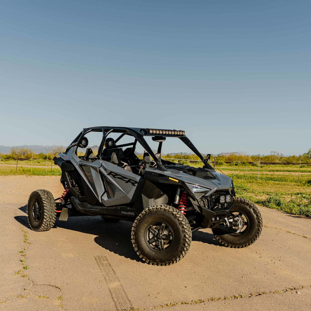 KC HiLiTES 7357 FLEX ERA 30" LED Light Bar Mount - Overhead - 2022+ Polaris RZR Pro R for Select Polaris RZR Pro R 4 Premium, Polaris RZR Pro R 4 Sport, Polaris RZR Pro R 4 Ultimate, Polaris RZR Pro R 4 Ultimate Launch Edition, Polaris RZR Pro R Premium,