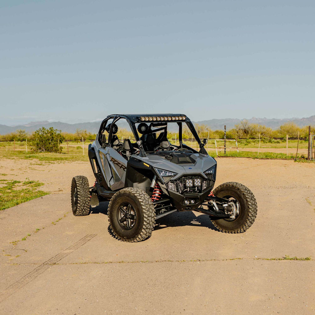 KC HiLiTES 7357 FLEX ERA 30" LED Light Bar Mount - Overhead - 2022+ Polaris RZR Pro R for Select Polaris RZR Pro R 4 Premium, Polaris RZR Pro R 4 Sport, Polaris RZR Pro R 4 Ultimate, Polaris RZR Pro R 4 Ultimate Launch Edition, Polaris RZR Pro R Premium,