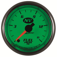 Load image into Gallery viewer, AutoMeter 7362 GAUGE, FUEL PRESSURE, 2 1/16", 15PSI, DIGITAL STEPPER MOTOR, NV
