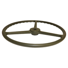 Load image into Gallery viewer, Crown Automotive Jeep Replacement 7375336 Olive Drab Steering Wheel for Jeep / Willys 1941-1945 MB, 17" Diameter, 3 Spokes for Select Willys MB