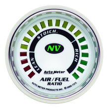Load image into Gallery viewer, AutoMeter 7375 GAUGE, AIR/FUEL RATIO-NARROWBAND, 2 1/16", LEAN-RICH, LED ARRAY, NV