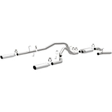 Load image into Gallery viewer, MagnaFlow Exhaust Products 16520 Street Series Polished Cat-Back System for Select Ford F-150, Lincoln Mark LT