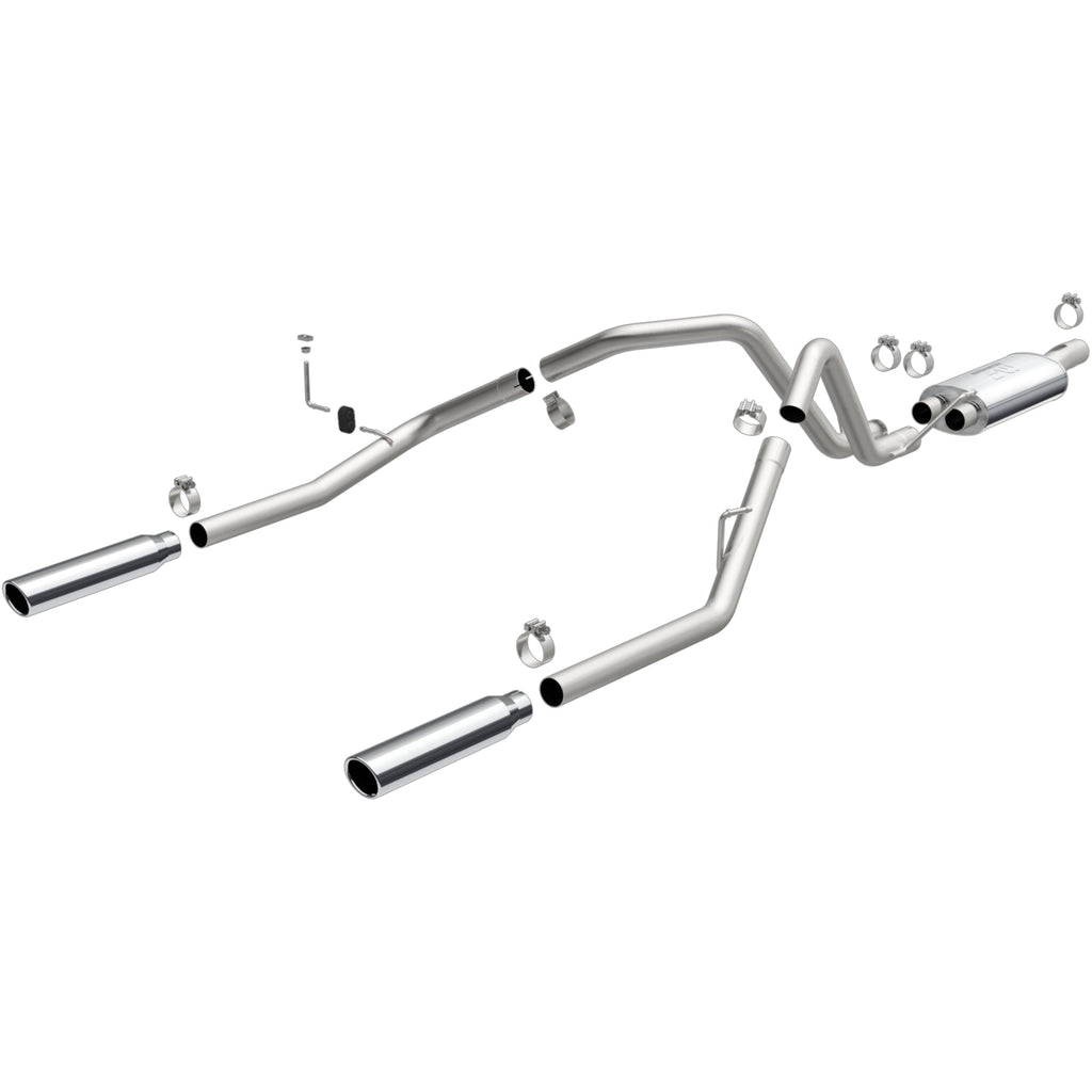 MagnaFlow Exhaust Products 15863 Street Series Polished Cat-Back System for Select Dodge Ram