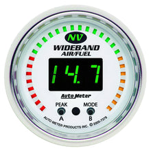 Load image into Gallery viewer, AutoMeter 7378 GAUGE, AIR/FUEL RATIO-PRO, 2 1/16", 10:1-20:1, DIGITAL W/ PEAK &amp; WARN, NV
