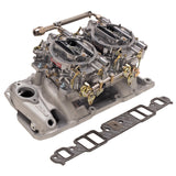 Edelbrock 2025 RPM Dual-Quad manifold and carb kit