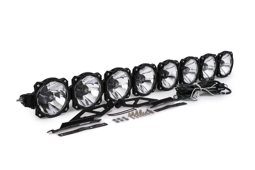 KC HiLiTES 7380 KC Bracket Mount Set Overhead - 2005-2024 Toyota Tacoma for Select Toyota Tacoma