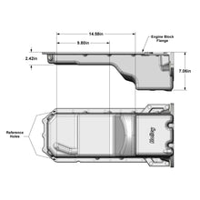 Load image into Gallery viewer, 7387-C10-Gen-Iii-Hemi-Swap-Oil-Pan-6.2-Quarts-4.060In-Stroke-Rear-Sump-Alum