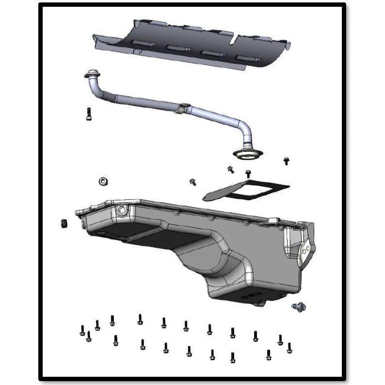 7387-C10-Gen-Iii-Hemi-Swap-Oil-Pan-6.2-Quarts-4.060In-Stroke-Rear-Sump-Alum