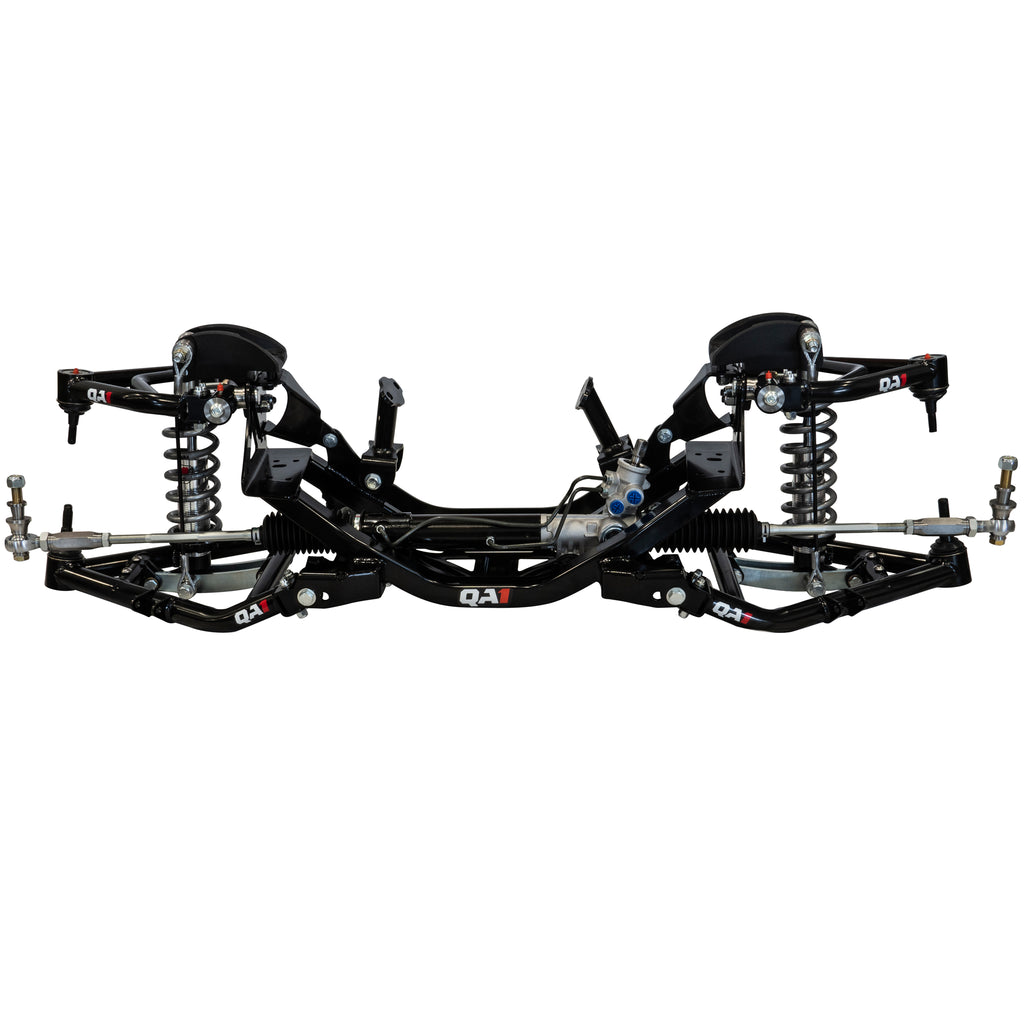 7387-C10-Qa1-Front-CoiloverCrossmember-Kit-Single-Adj-Shocks-750-Lb-Springs