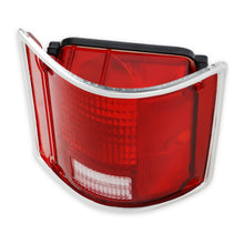 Load image into Gallery viewer, 7387-C10-Tail-Lamp-Lens--Housing-W-Chrome-Trim-Rh-Red-Lens-W-Clear-Reverse